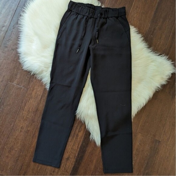 Lululemon On The Fly Pant 27" Black 4 - Picture 6 of 11